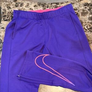 Nike Thermal Fit pants in Purple and Pink